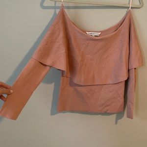 off the shoulder sweater